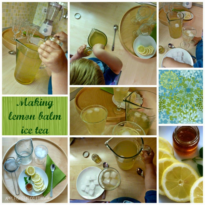 How To Make Lemon Balm Tea AppleGreen Cottage