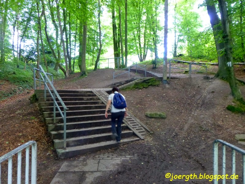 Alsterwanderweg - Treppen