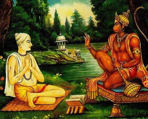 Story – Hanuman Appearing in the Form of Parrot to Help Tulsidas