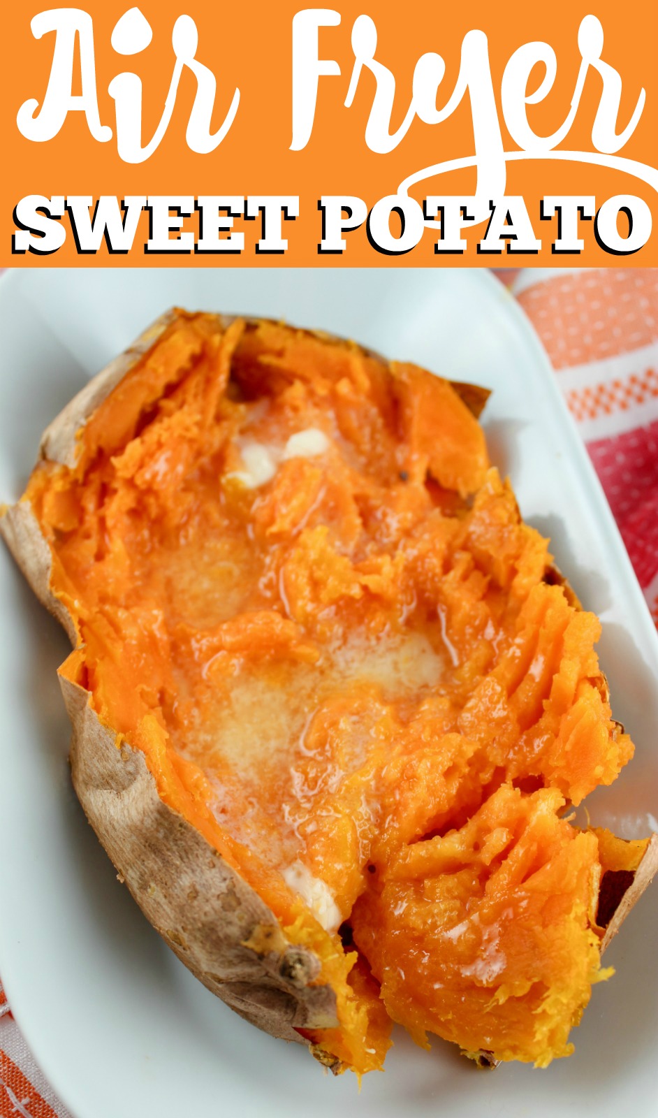 Air Fryer Sweet Potato - The Food Hussy