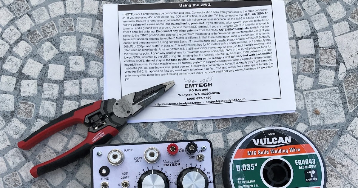 Survival & Emergency Preparedness First Use of the Emtech ZM2 Antenna Tuner