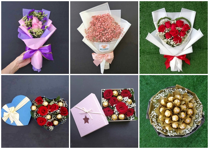 Tempah Hadiah Bunga di Kota Kinabalu dengan KK Florist Cerita Huda by