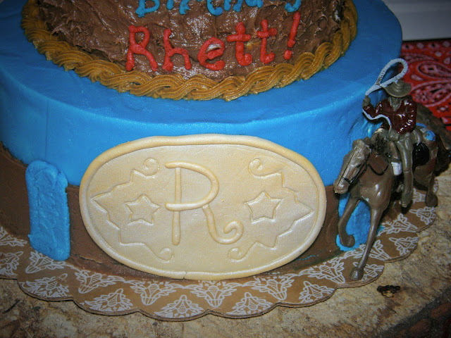 Mrs. Lydia's Kitchen: Rodeo Birthday Cake