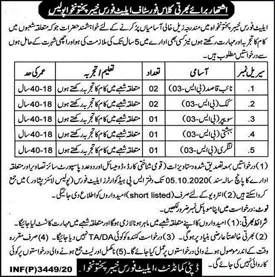 kpk-police-elite-force-jobs-2020-advertisement-latest kpk-police-elite-force-jobs-2020-advertisement-latest