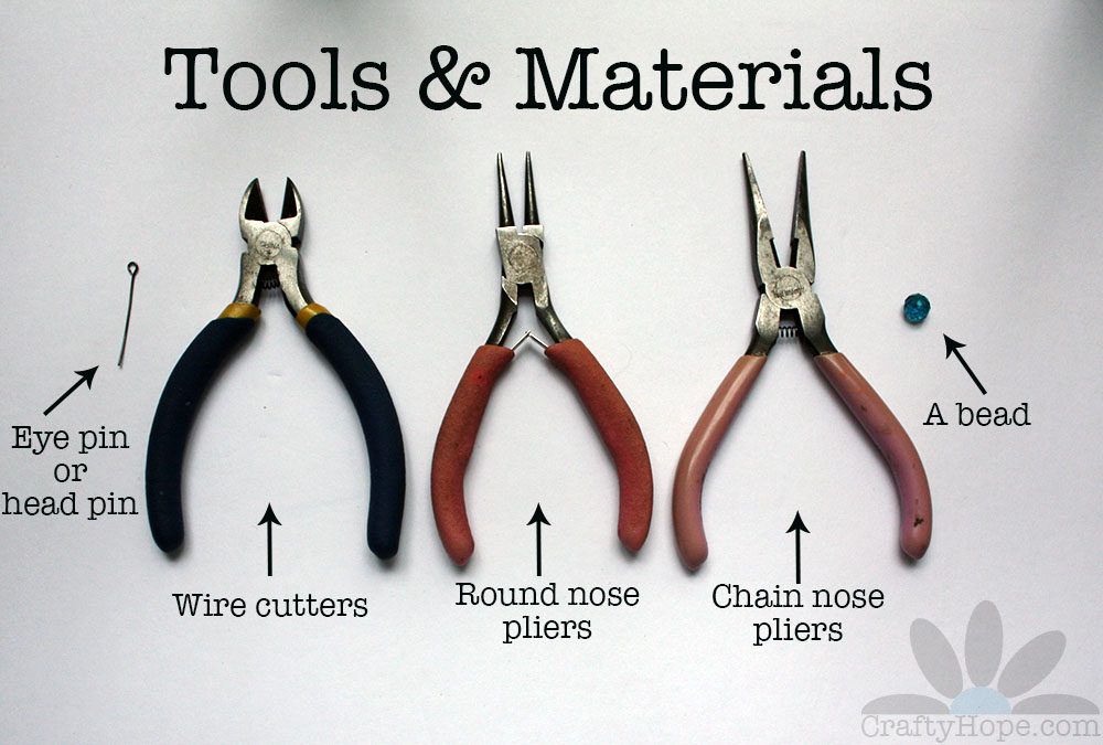 CraftyHope: Jewelry-Making for Beginners Part 7: Making a Simple Loop