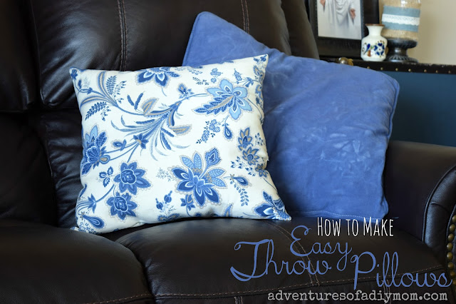 How to Make Easy Throw Pillows How to Make Easy Throw Pillows