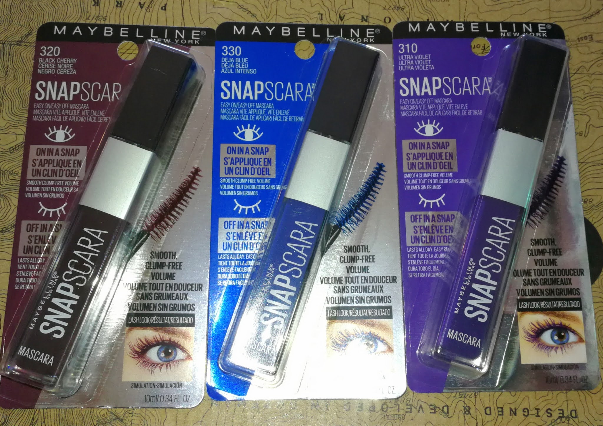 Dollar . Tree . Makeup . Hauls Maybelline Snapscara black cherry