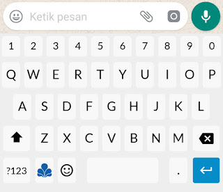 Tampilan BCA Keyboard