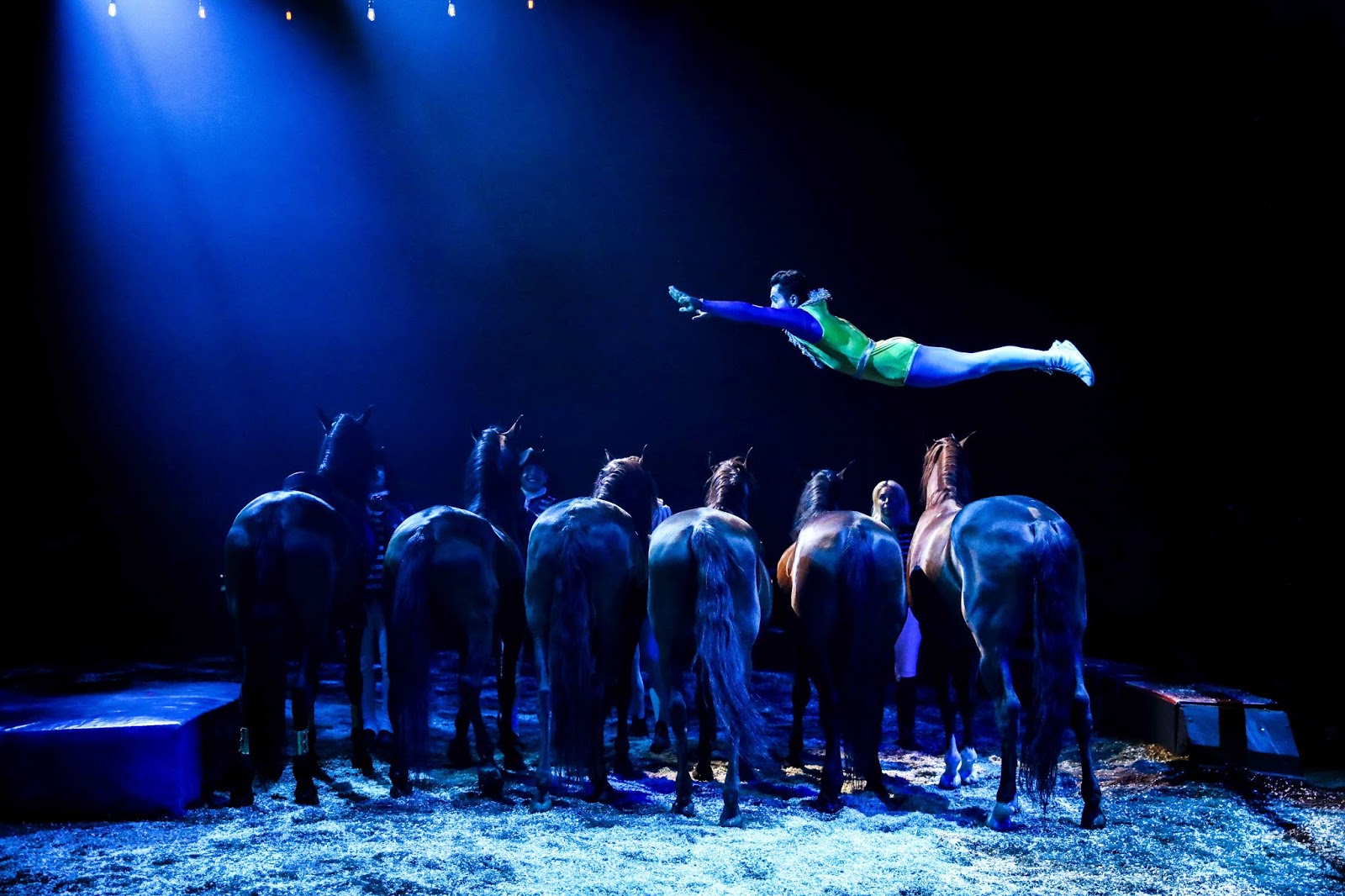 Le cirque Alexis Gruss présente son nouveau spectacle Origines DAME SKARLETTE