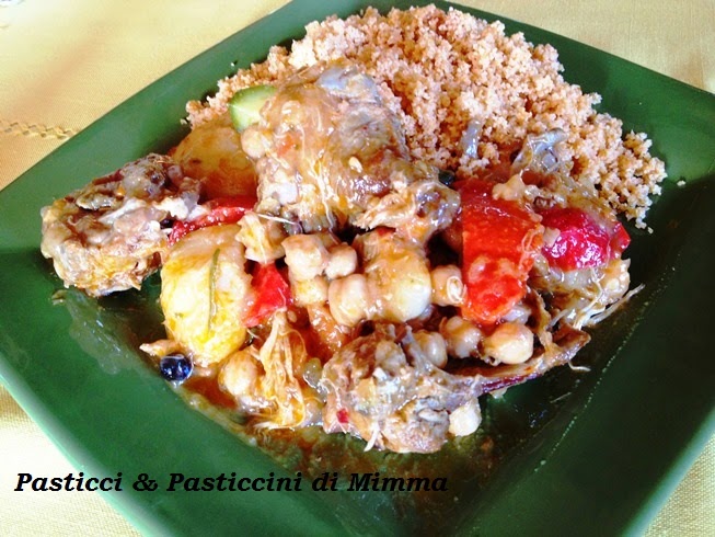 agnello e cous cous  alla tunisina