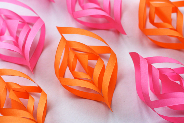 How About Orange Diy Paper Ornaments - Paper Ornaments Diy Easy