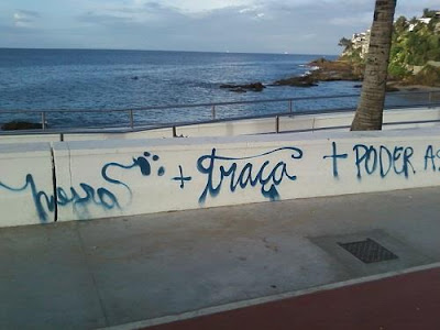E o vandalismo continua E o vandalismo continua