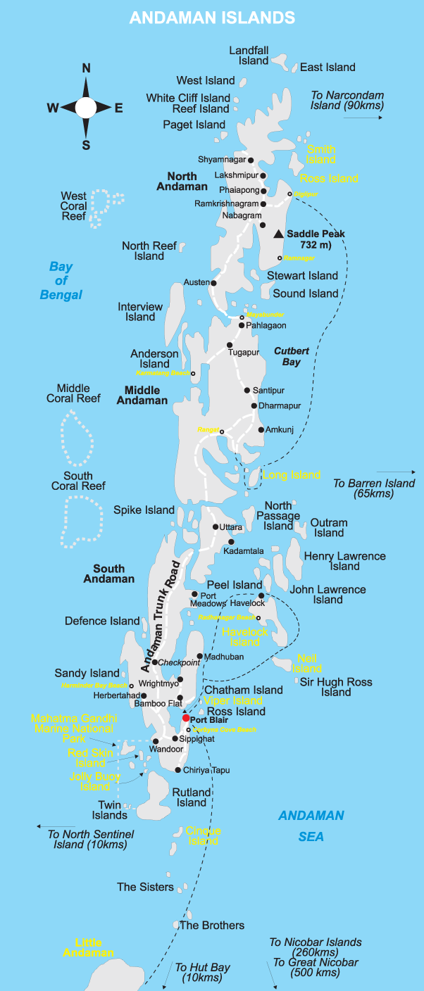Андаманские острова - уникальный архипелаг в Индийском океане - UniGid.com