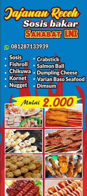 Download Banner Sosis Bakar.cdr - KARYAKU