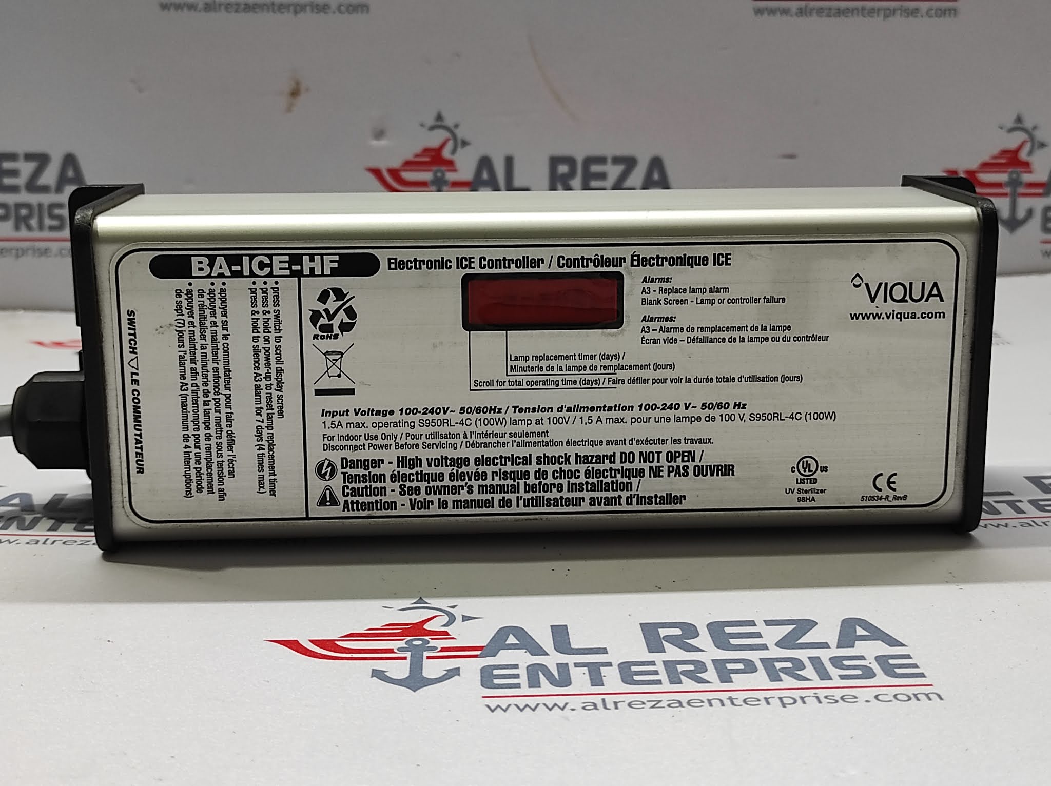 VIQUA BAICEHF ELECTRONIC ICE CONTROLLER 100240V