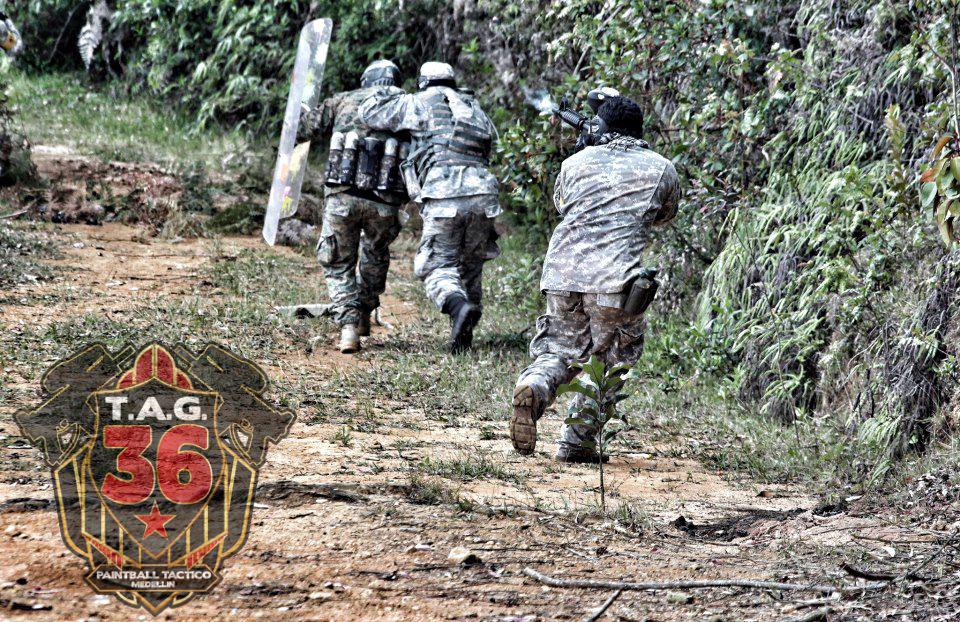 MARTILLO DE DIOS Guarne Reapers Paintball Milsim Medellin 2013