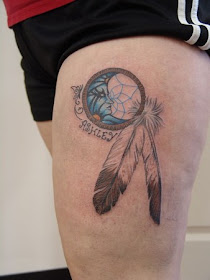 dream catcher tattoo