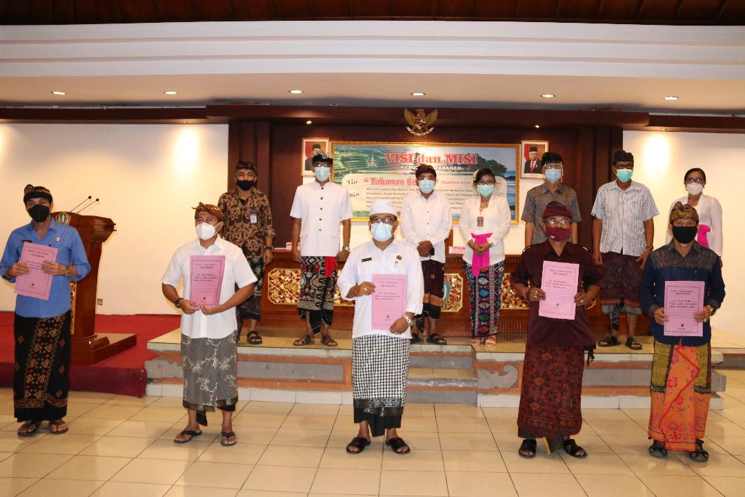 Enam Pura di Kabupaten Tabanan Ditetapkan sebagai Cagar Budaya