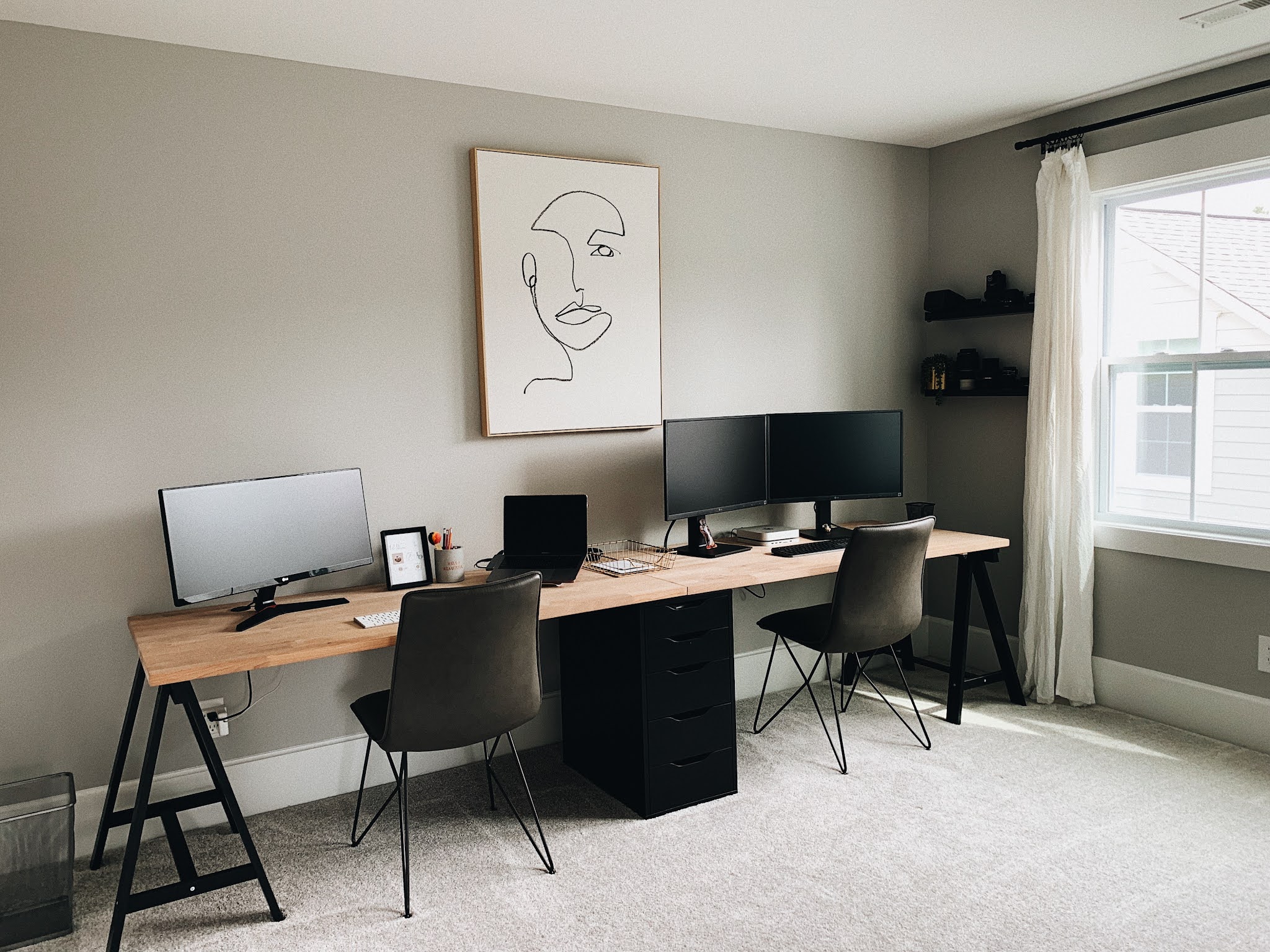 Ikea Home Office Ideas For Two