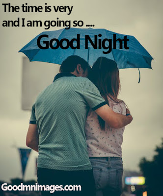good night image with love couple