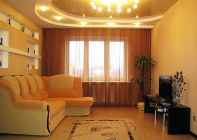 Latest pvc stretch ceiling design ideas for modern living room interior decor 2019