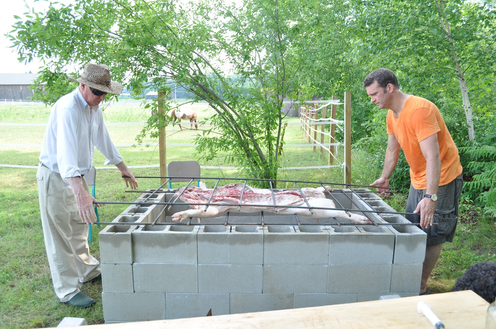 One Golden Apple pig roast