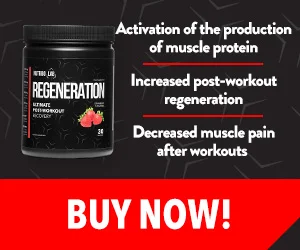 REGENERATE AFTER HEAVY WORKOUTS! NUTRIGO LAB REGENERATION