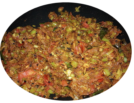 Mixed Vegetable Tawa Fry Sabzi Recipe.