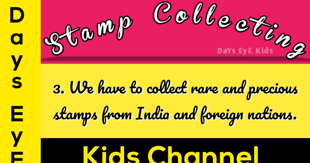 10 lines essay on My favourite hobby Stamp Collecting My_favourite
