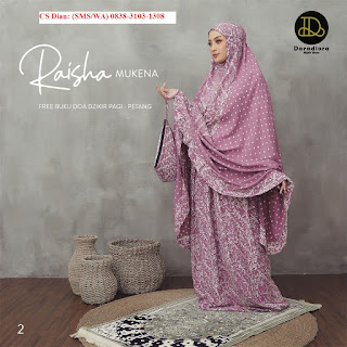 MUKENA RAISHA by Sayra - Gamis Muslim Terbaru