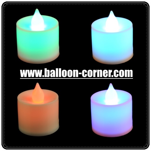 LED Smokeless Candle / Lilin LED / Lilin Elektrik Balloon Corner