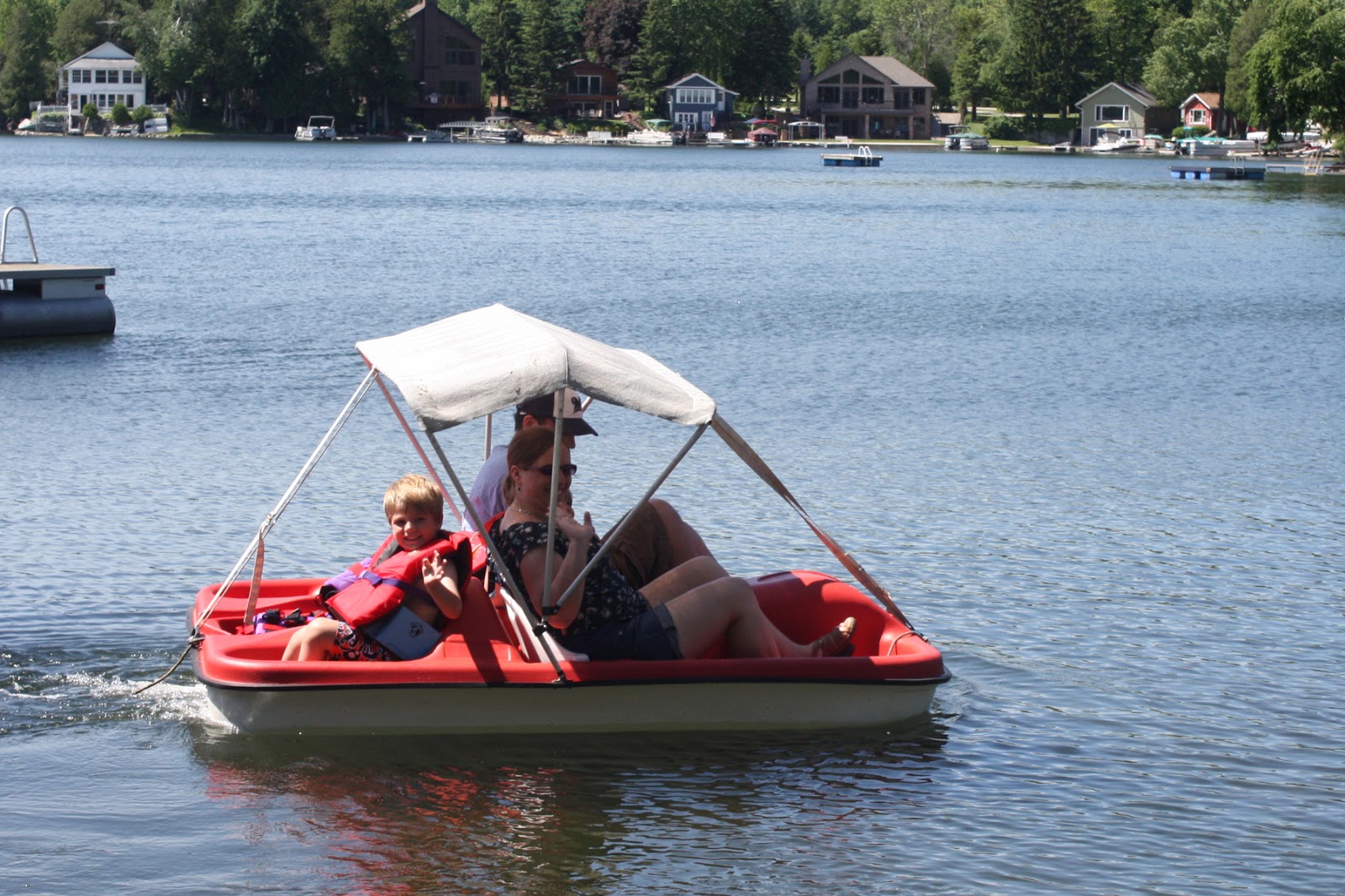 Paddle Boat: Paddle Boat Steering