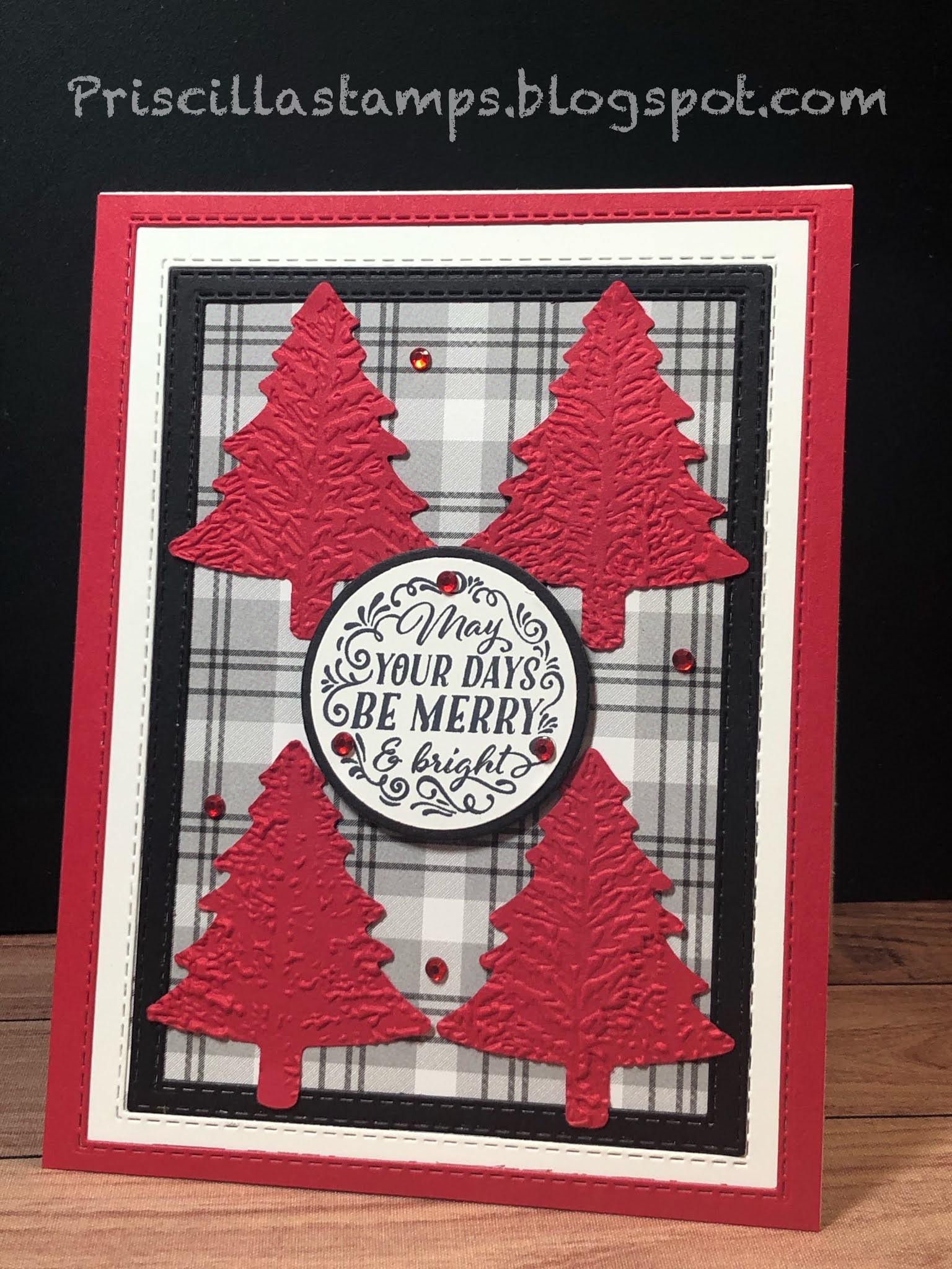 Priscilla's Papercrafts Leftover Christmas