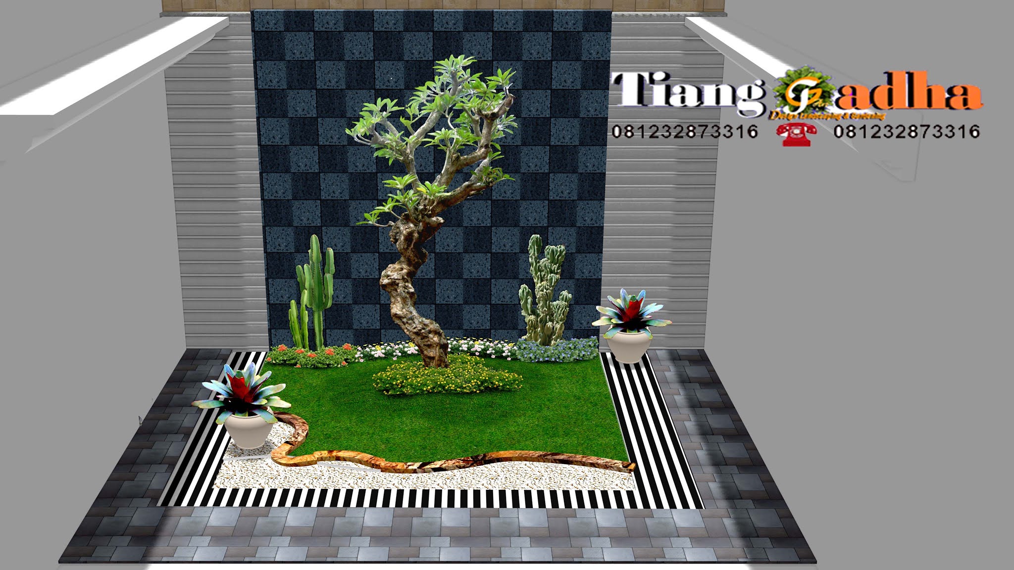 Jasa Desain Landscape Taman Tianggadha