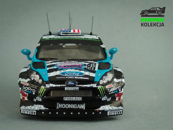 IXO RAM601 Ford Fiesta RS WRC Rally Catalunya 2014