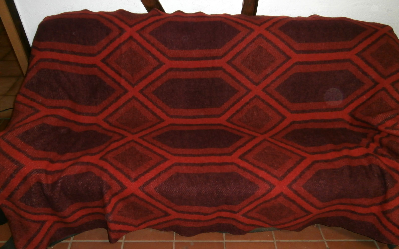 Vintage Retro Blankets Museum Blankets from the '50s, '60s and '70s