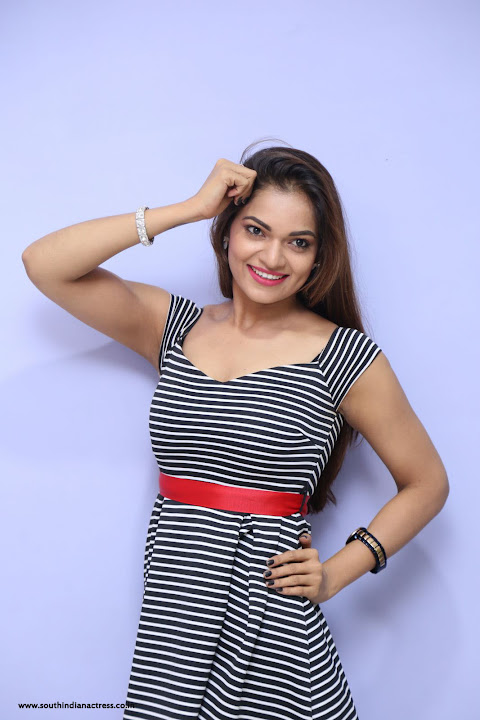 Aswini Stills At Pelliki Mundu Prema Katha Trailer Launch