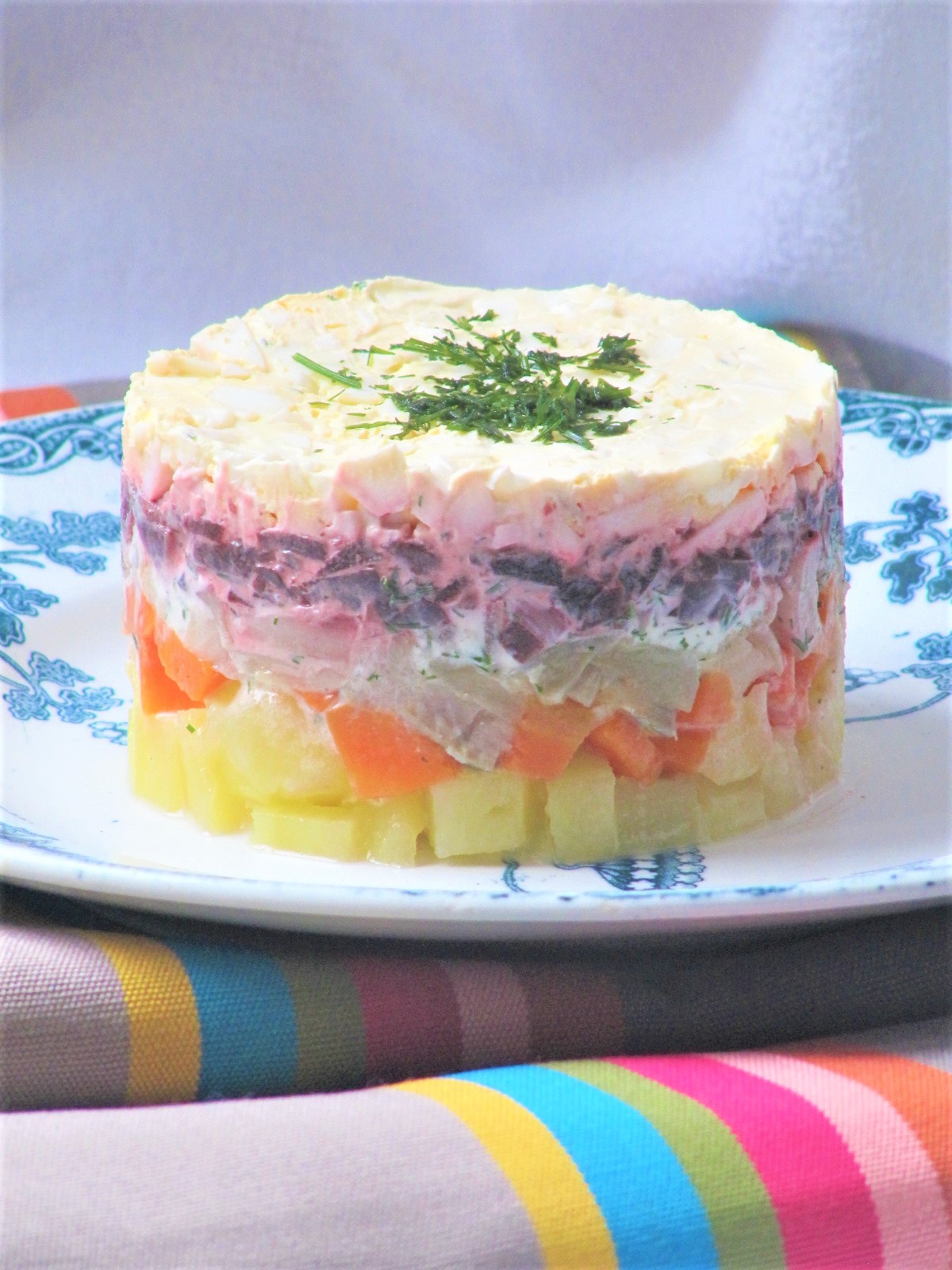 La cuisine d'ici et d'ISCA Hareng en fourrure