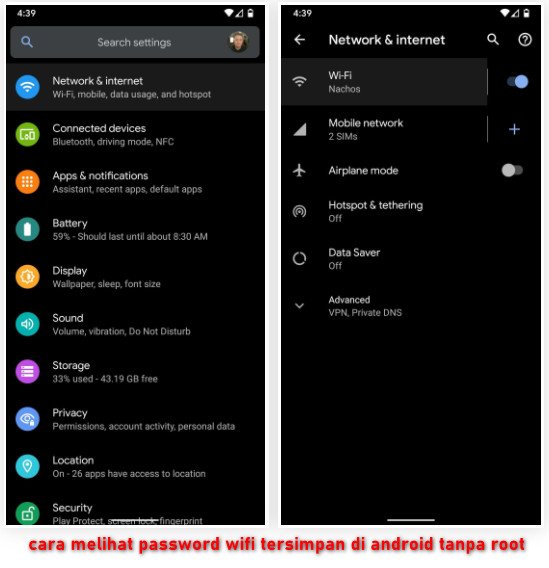 Cara Melihat Password Wi Fi Di Android Yg Sudah Terhubung Tanpa Aplikasi Root Rahma Droid