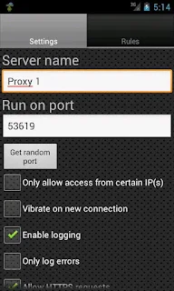 Proxy Server Download 762.3KB for android free.