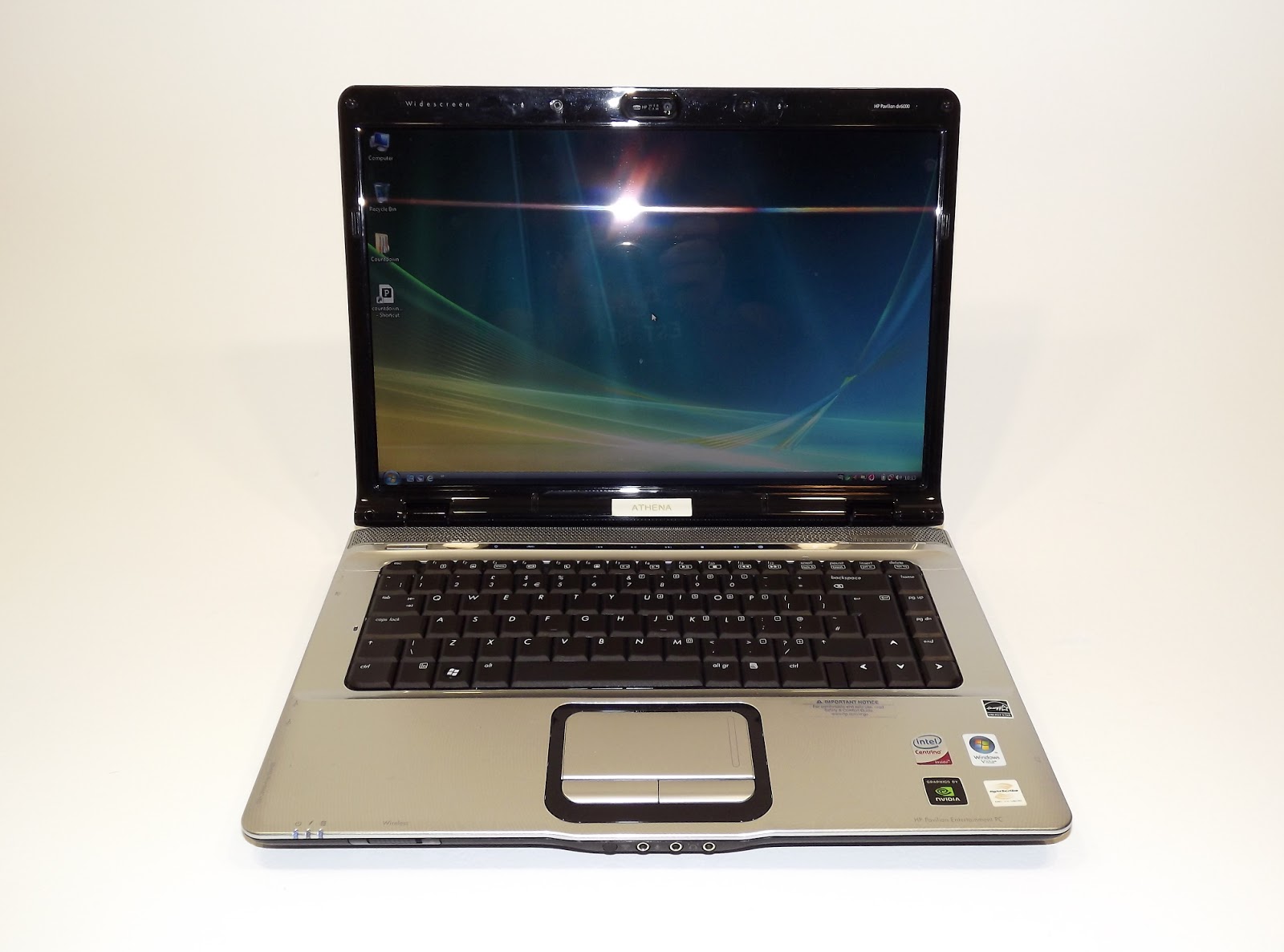 Sold HP dv6700 Pavilion PC Laptop "Athena" £50 One One Two.....