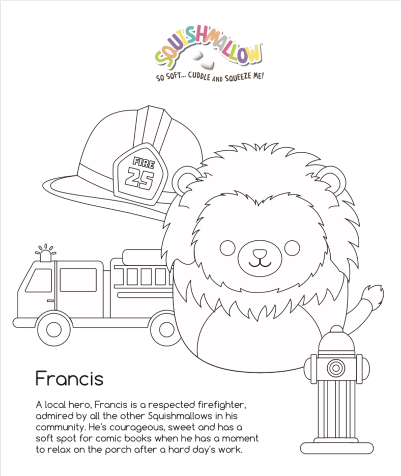 Squishmallows Coloring Pages Printable / Cow Squishmallow Coloring Page