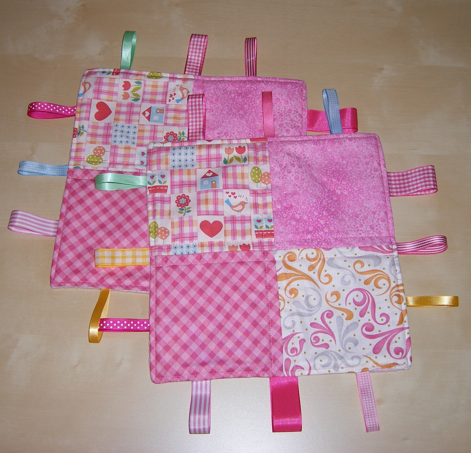 Sew Me Baby Taggy Comforter Tutorial