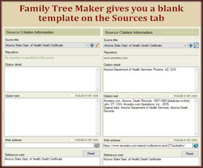 Once I found the citation detail and citation text on Ancestry.com, it became too easy not to do.
