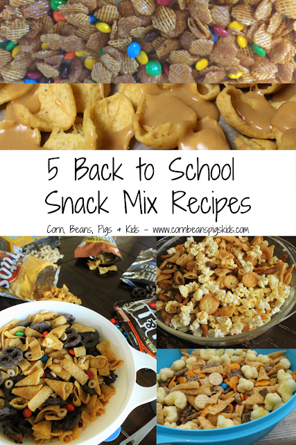 5 Back to School Snack Mix Recipes