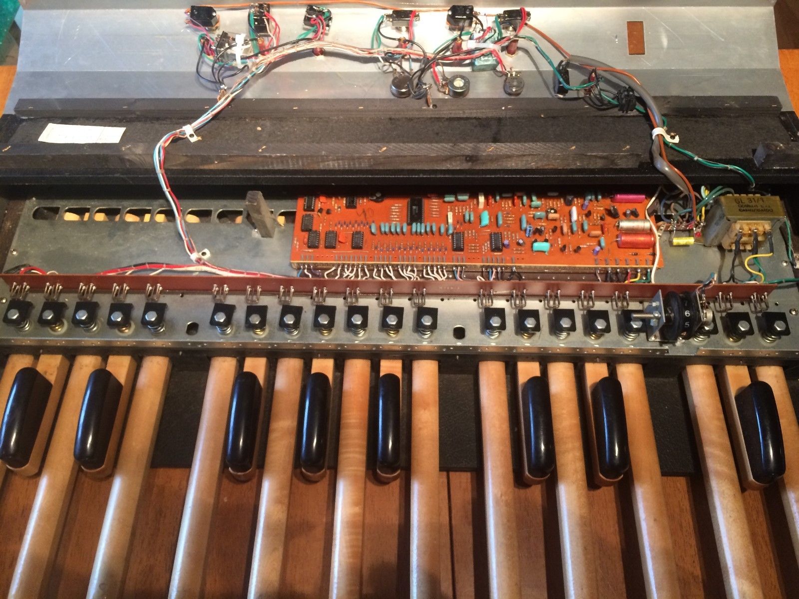 MATRIXSYNTH VINTAGE EKO BASS FOOT PEDALS K3 ANALOG BASS SYNTHESIZER