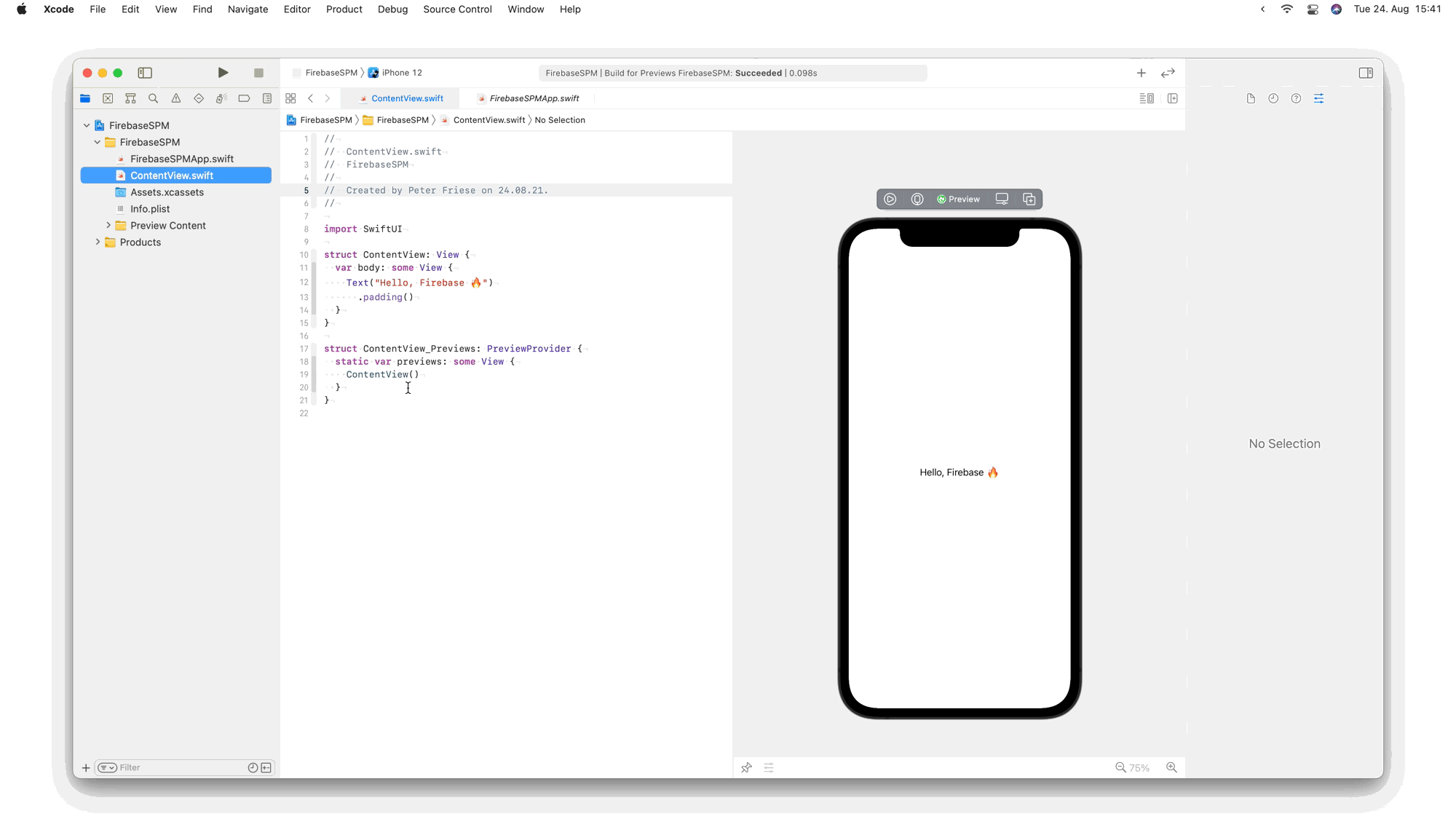 firebase installation ios pod