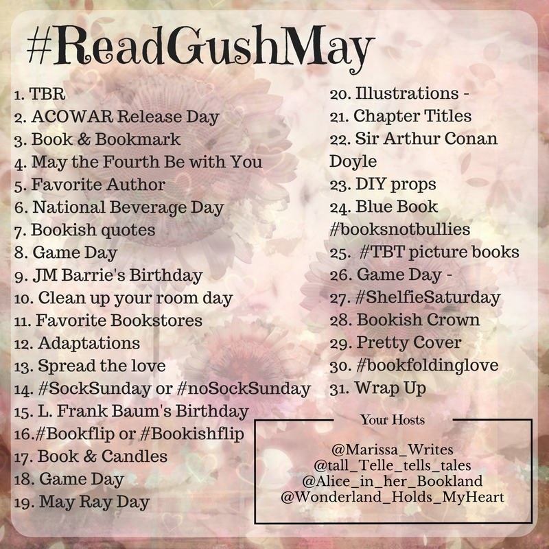 Read Gush May - A Photo Challenge for Instagram - Reading List