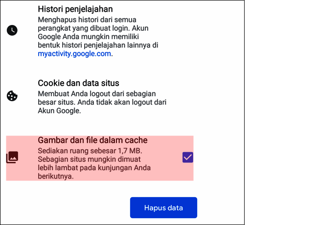 Cara Menghapus Cache di Google Chrome Android dan iOS Cara Menghapus Cache di Google Chrome Android dan iOS