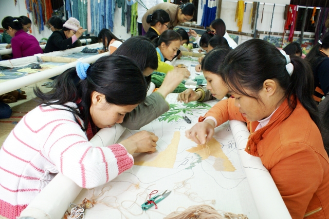 Lợi ích của việc thêu tay mang lại